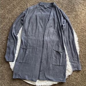 Barefoot Dreams Cardigan Cozychic Ultra Lite Blue Open Front Soft‎ Womens Medium